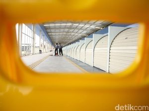 Akhirnya Skybridge Tanah Abang Rampung