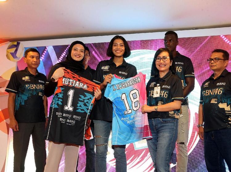 Ini Dia Skuat BNI 46 di Proliga 2019