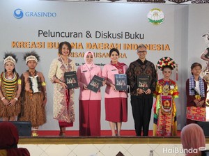 Prihatin Isu SARA, Istri Tito Karnavian Luncurkan Buku Kreasi Busana Daerah