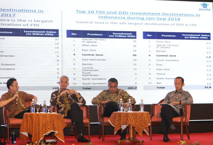 Ganjar Beberkan Rahasia Sukses Dongkrak Investasi Hingga 300