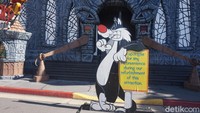 Kalau yang ini Scooby Doo Spooky Coaster. Tapi sayang sekali, sedang dalam perbaikan. Bagi kamu yang ingin mencoba atraksi ini pastikan datang sesudah tanggal 15 Desember 2018 ya (Melisa Mailoa/detikTravel)