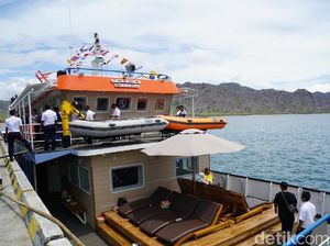 ASDP Resmi Luncurkan Kapal Wisata Baru ke Pulau Komodo