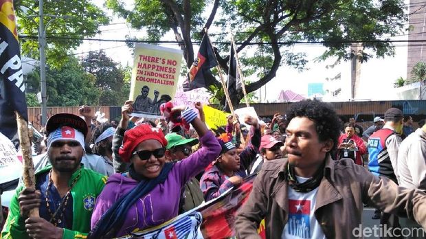 Demo mahasiswa Papua/