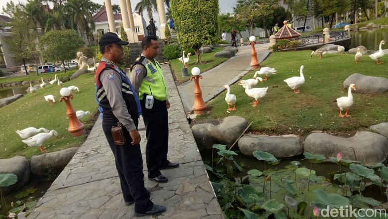 Terpeleset Pelajar Smp Tewas Tenggelam Di Taman Angsa