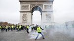 Penjagaan Ketat Menara Eiffel Jelang Demo Susulan di Paris