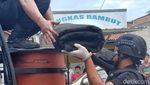 Penampakan Mortir yang Diamankan Gegana di Depok