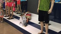 Bahkan ada yang tiduran semaunya. Saking bosannya! Istimewa/Boredpanda.