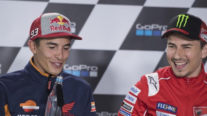 Duet Marc Marquez dan Jorge Lorenzo bikin penasaran para pebalap MotoGP (Mirco Lazzari gp/Getty Images)
