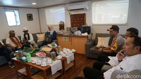 Lounge KMP Komodo sendiri berada di dek atas, dekat dengan ruang terbuka (Shinta/detikTravel)