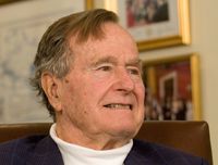George HW Bush Meninggal, Trump Sampaikan Duka Cita