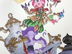 Tangan Kreatif Sang Ayah Sulap Coretan Anak Jadi Keren