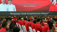 Rakornas itu dalam rangka konsolidasi kemenangan Joko Widodo-Maruf Amin di pilpres dan kemenangan PDIP di pileg.