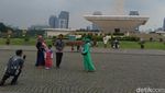 Potret Monas Jelang Reuni 212