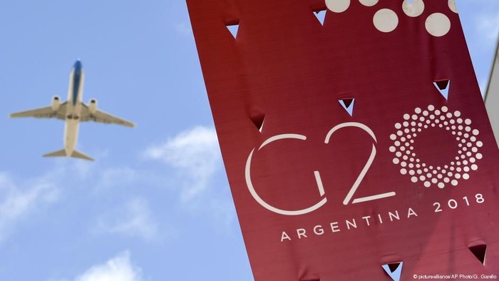 Pemimpin G20 Berdatangan di Argentina, Angela Merkel Tertahan di Bonn