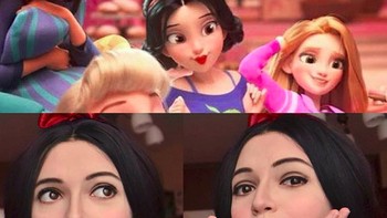 Putri salju versi manusia. (Foto: Instagram/noaxaon)