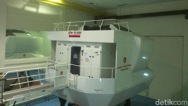 Gedung Simulator Lion Air.