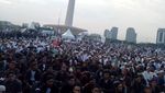 Penampakan Massa Reuni 212 Putihkan Monas