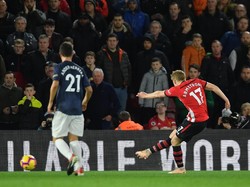 Di St. Marys Stadium, Minggu (2/12/2018) dini hari WIB, Southampton mengungguli MU 1-0 di menit ke-13 lewat gol Stuart Armstrong. (Foto: Matthew Childs/Reuters)