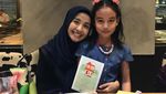 Cantiknya Engku Aleesya Saat Makan Bersama Laudya Cynthia Bella