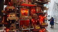 Mulai dari instalasi patung, foto sampai video dengan konsep modern kontemporer. Dan pastinya sangat instragramable (Melissa/detikTravel)   