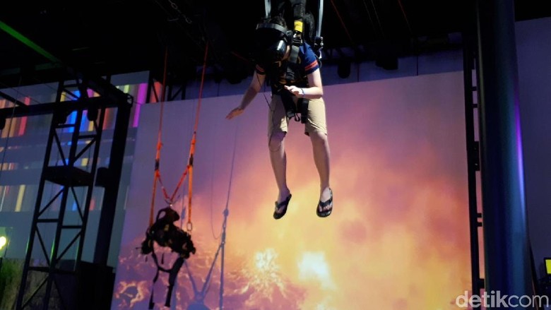 Headrock VR yang baru di Singapura (Afif Farhan/detikTravel) Headrock VR yang baru di Singapura (Afif Farhan/detikTravel)