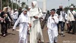 Potret Anak-anak yang Sengaja Diajak ke Reuni Akbar Mujahid 212