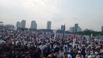 Penampakan Massa Reuni 212 Putihkan Monas