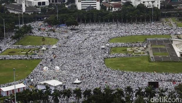 Aksi 212 Tahun 2016 di Monas