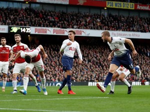 Panas dan Seru, Spurs Ungguli Arsenal 2-1 di Babak I
