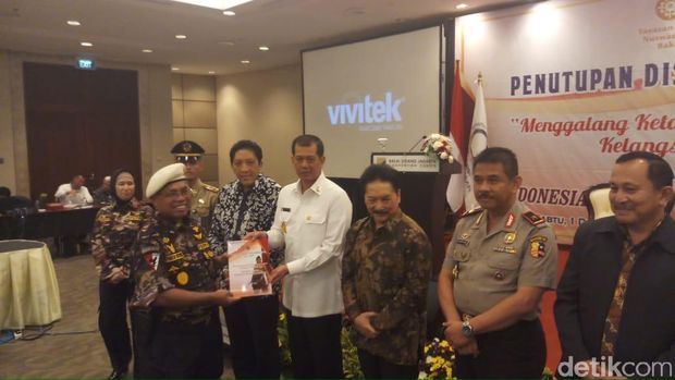 Suasana di lokasi acara