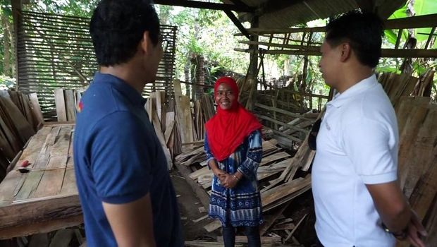 Eksperimen Popularitas, Sandi Uno Jalan Kaki 5km di Magelang