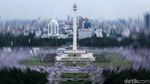 Foto Reuni Akbar Mujahid Aksi 212 dari Langit Monas