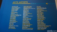 Daftar seniman yang mengikutsertakan karyanya di pameran The 9th Asia Pacific Triennial of Contemporary Art Brisbane, Australia (Melissa/detikTravel)