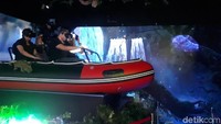 Jungle Rafting, permainan VR berupa main rafting di tengah hutan rimba! (Afif Farhan/detikTravel)