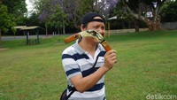 Boomerang terkenal akan kemampuannya untuk dapat kembali kepada si pelempar (Melissa/detikTravel)  