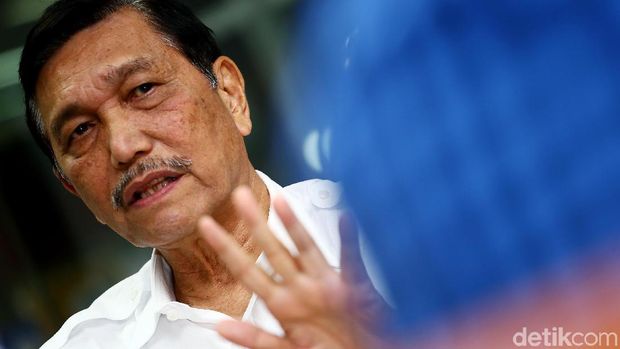 Wawancara Menko Kemaritiman Luhut Pandjaitan dengan detikcom.