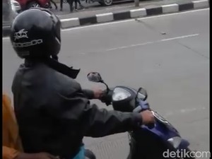 Bentrok Dua Kelompok Bermotor di Cimahi, Dua Orang Luka