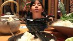 Cantiknya Engku Aleesya Saat Makan Bersama Laudya Cynthia Bella
