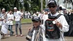 Potret Anak-anak yang Sengaja Diajak ke Reuni Akbar Mujahid 212