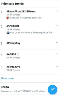 reuni 212 twitter trending topik