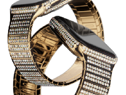 Bertabur Berlian, Apple Watch 4 Ini Dibanderol Rp 630 Juta!