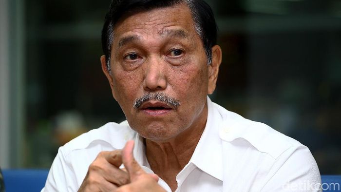 Menteri Koordinator Bidang Kemaritiman Luhut Binsar Pandjaitan/Foto: Muhammad Ridho Menteri Koordinator Bidang Kemaritiman Luhut Binsar Pandjaitan/Foto: Muhammad Ridho
