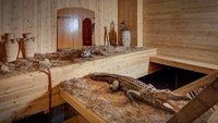 Selain berisi area untuk para hewan, Kapal Nuh buatan Huibers juga dilengkapi dengan restoran dan sebuah bioskop berkapasitas 50 orang. Selain itu, disediakan pula permainan untuk anak-anak. Istimewa/Dok. Boredpanda.