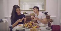 Pengantin Baru, Baim dan Paula Langsung Mukbang Kalkun Seharga Rp 4,3 Juta 