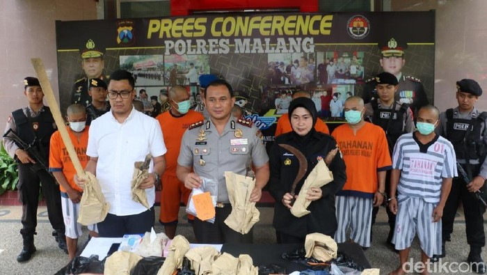 Tujuh Warga Satu Kampung di Malang Ditangkap Aniaya Preman