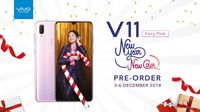 Sambut Natal & Tahun Baru, Vivo V11 Luncurkan Warna Fairy Pink 