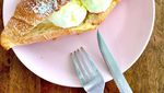 Nyamm! Croissant Makin Enak Dipadukan Es Krim Aneka Rasa