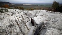 La Main de Massiges berjarak sekitar 2 jam dari Kota Paris. Menurut catatan sejarah, La Main de Massiges digunakan sebagai lokasi Perang Dunia I antara Prancis melawan Jerman (REUTERS)