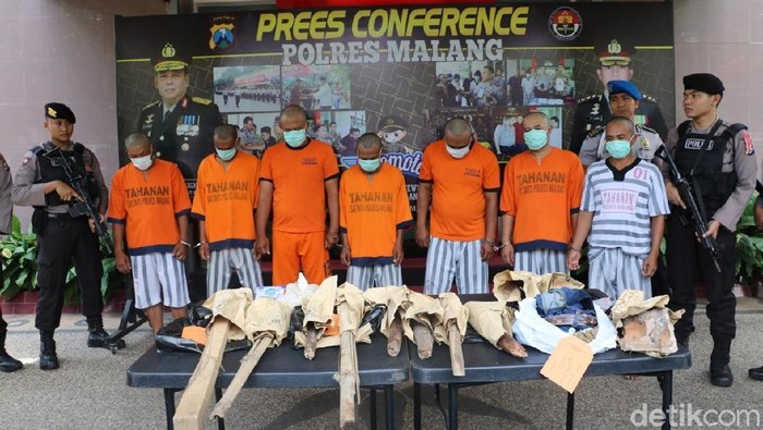 Ini Peran Tujuh Penganiaya Preman Hingga Tewas di Malang
