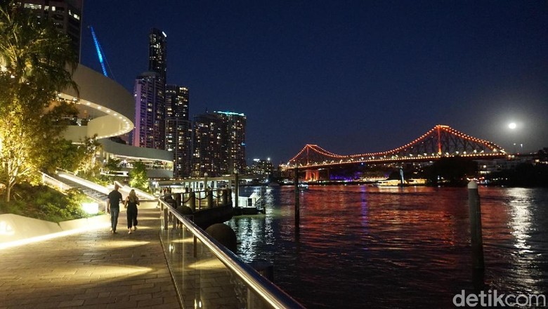 Stone Bridge di Brisbane, Australia (Melisa/detikTravel) Stone Bridge di Brisbane, Australia (Melisa/detikTravel)